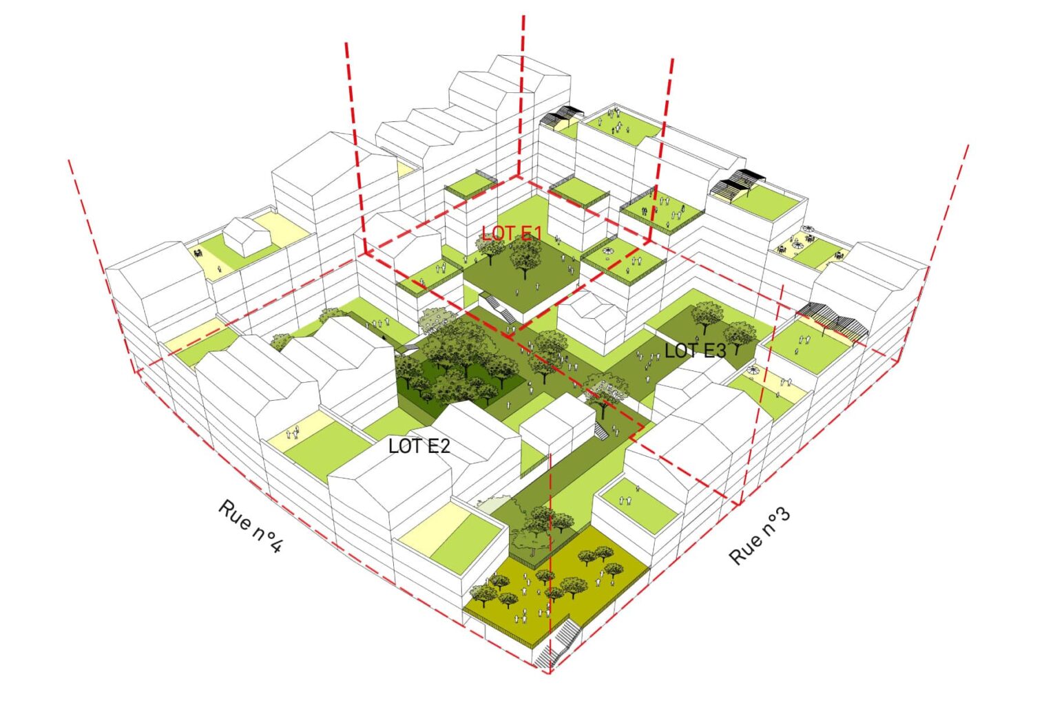 conctruction de 79 logements et commerces