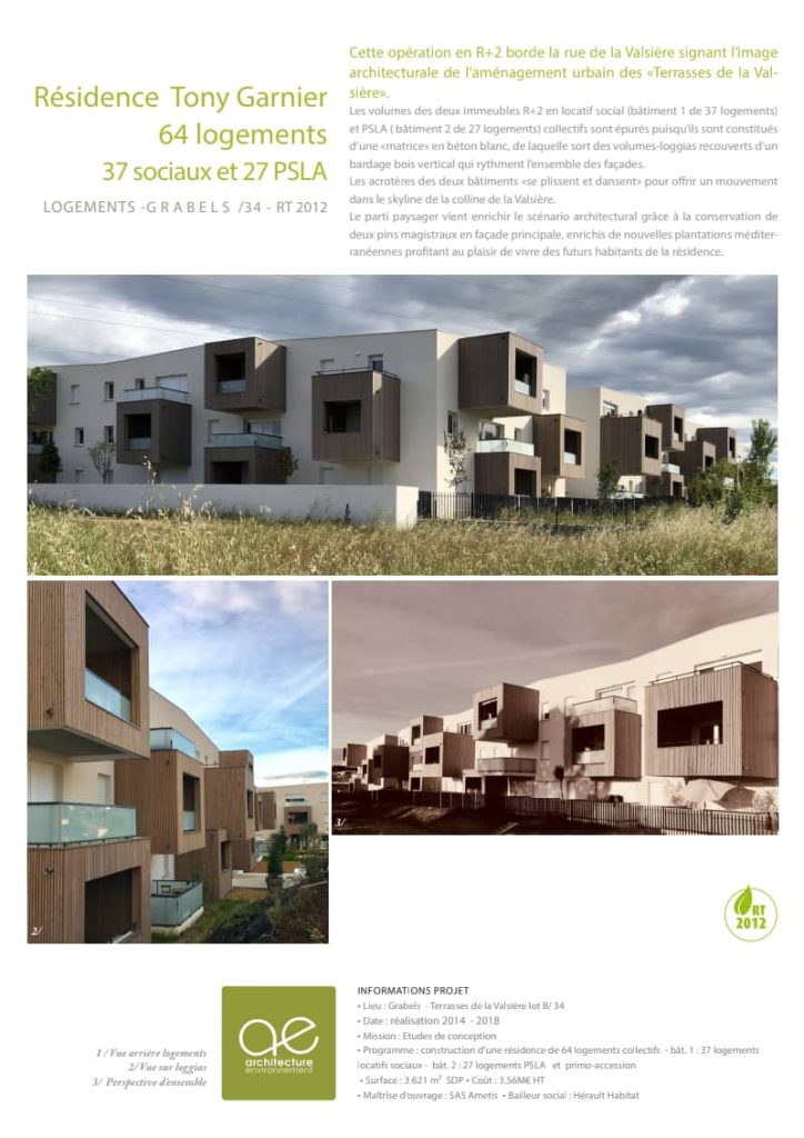 ae a4 ametis grabels tony garnier 64 logts 2021