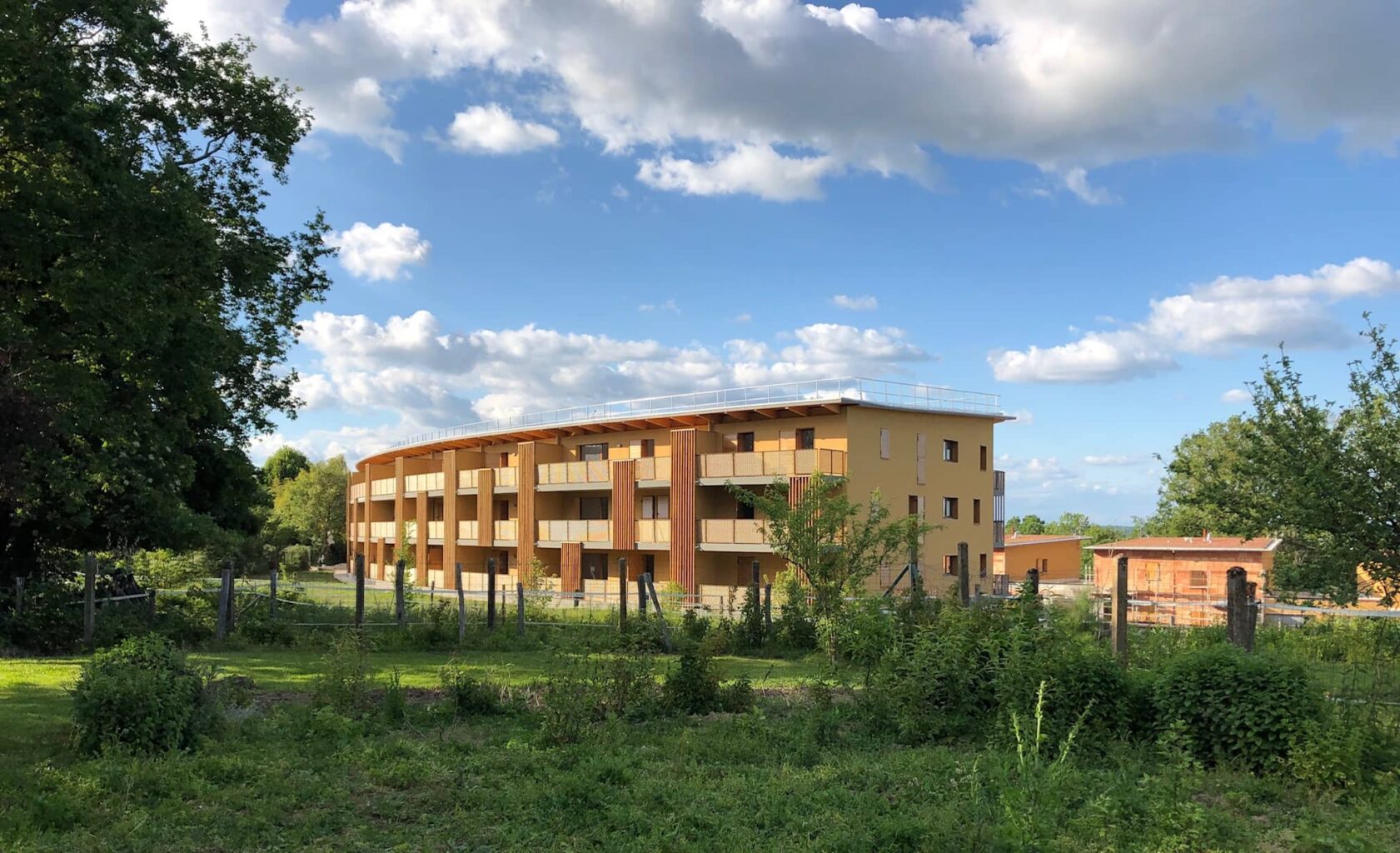 Éco quartier dans l’ain de 88 logements montrevel en bresse & jayat 01 2