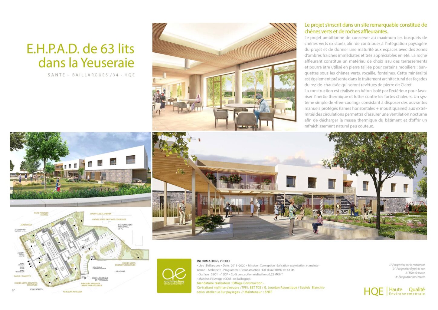 ehpad à baillargues 34 fiche projet