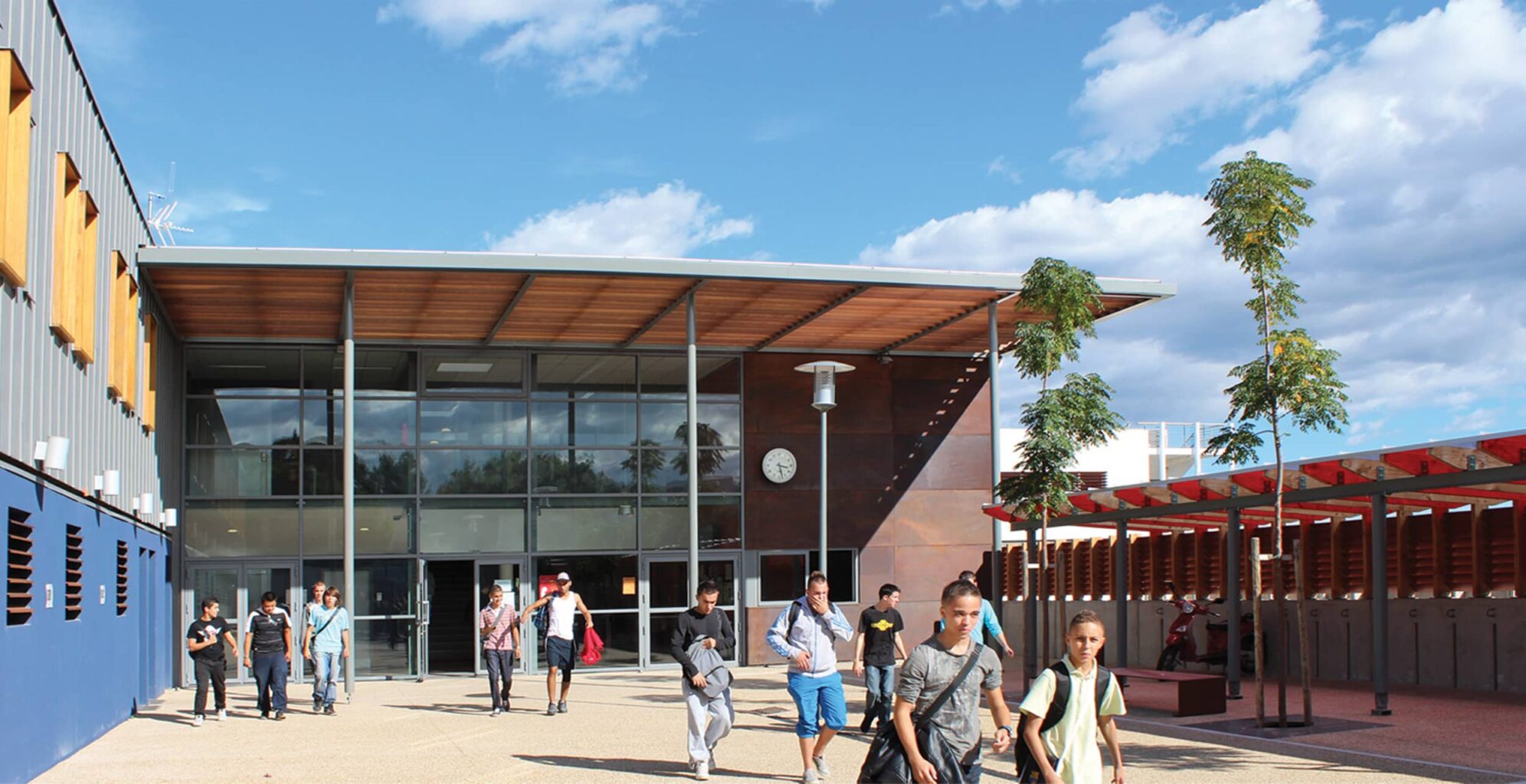 extension et restructuration du lycée jules raimu nîmes