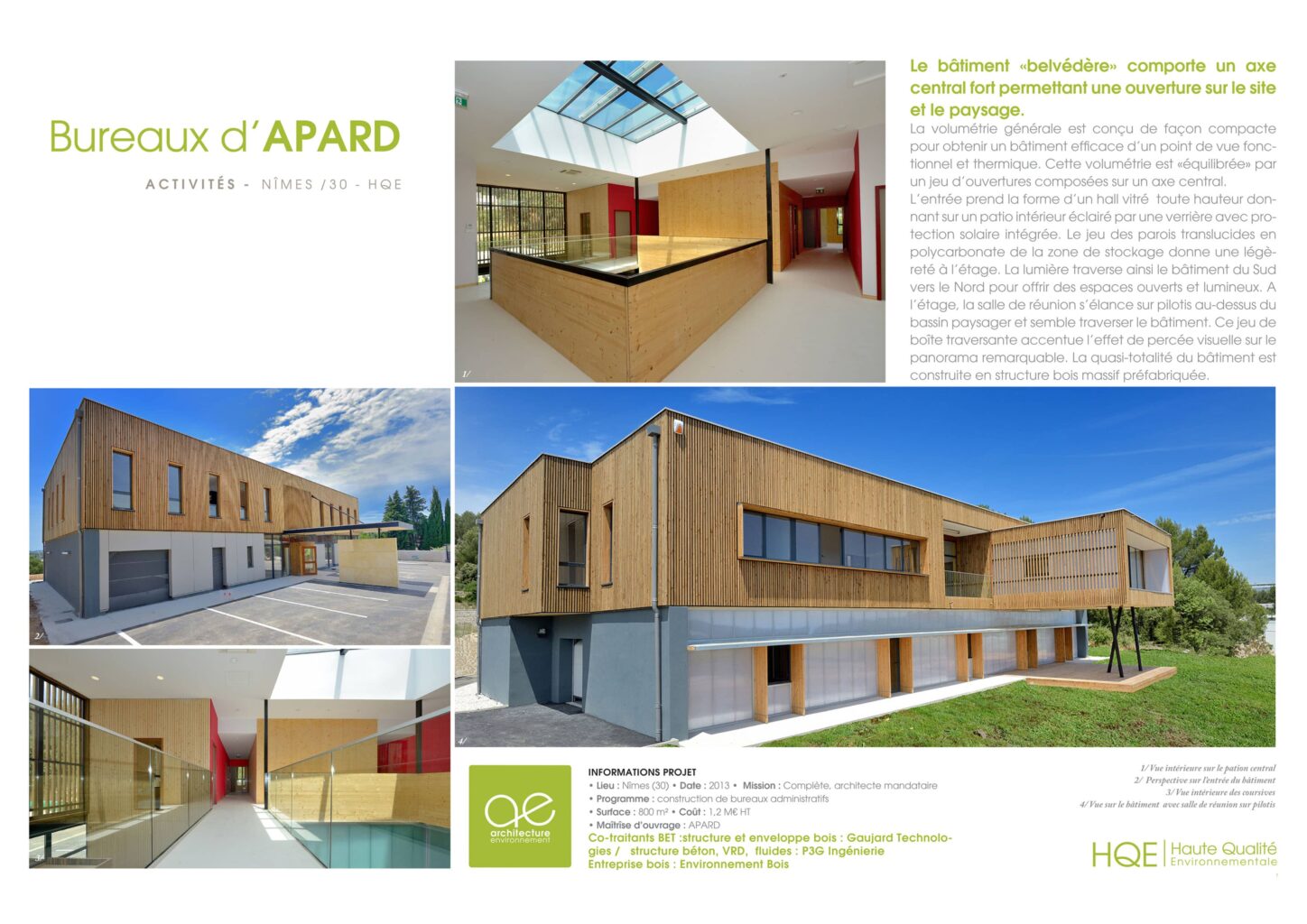 fiche projet bureaux apard nimes 30