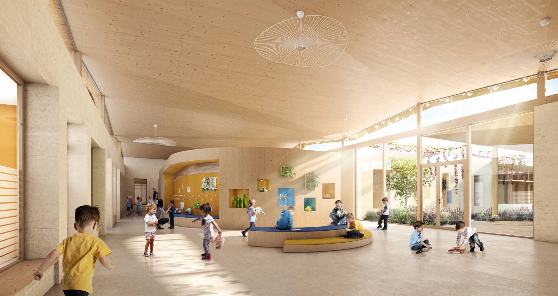 groupe scolaire de quissac école maternelle, restaurant scolaire, cuisine et accueil 2