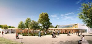 groupe scolaire et multi accueil collectif, zac de trigance à istres 2