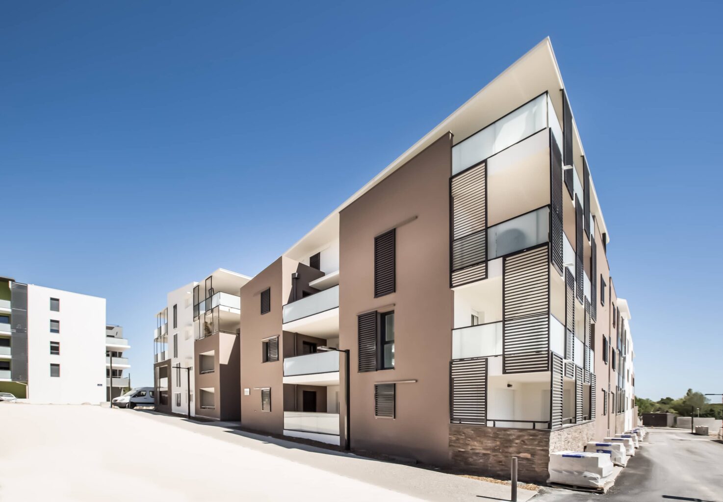 le patio méditerranéen logements collectifs sociaux saint jean de védas – zac roque fraisse