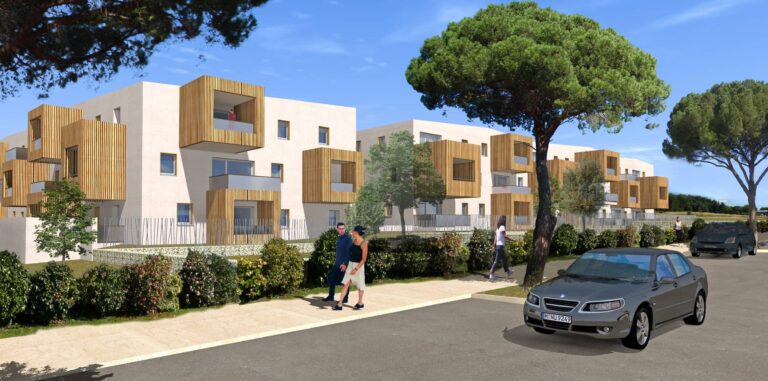 quartier la valsière à grabels création de 220 logements