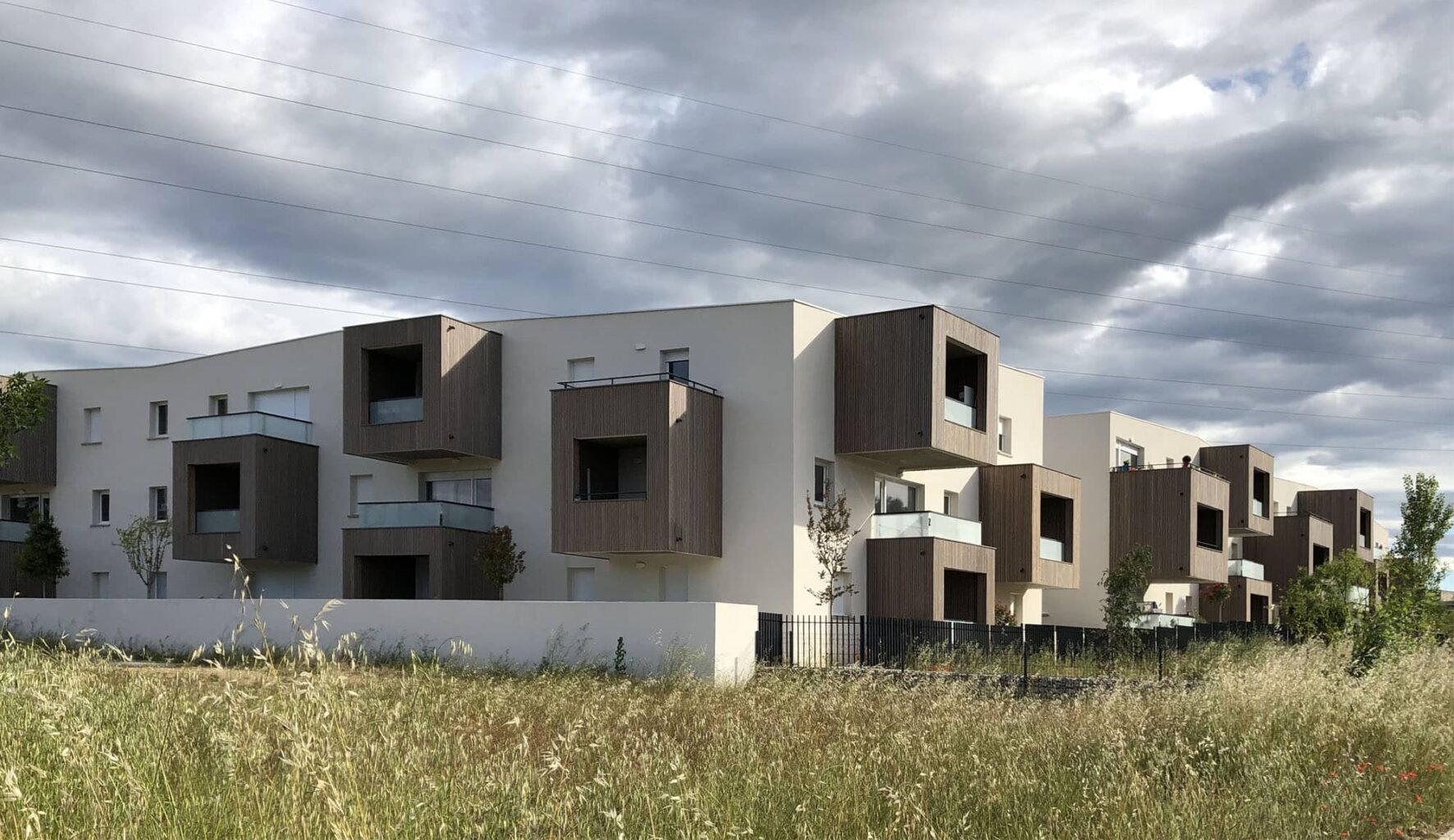 résidence tony garnier 64 logements grabels, terrasses de la valsière lot b 2