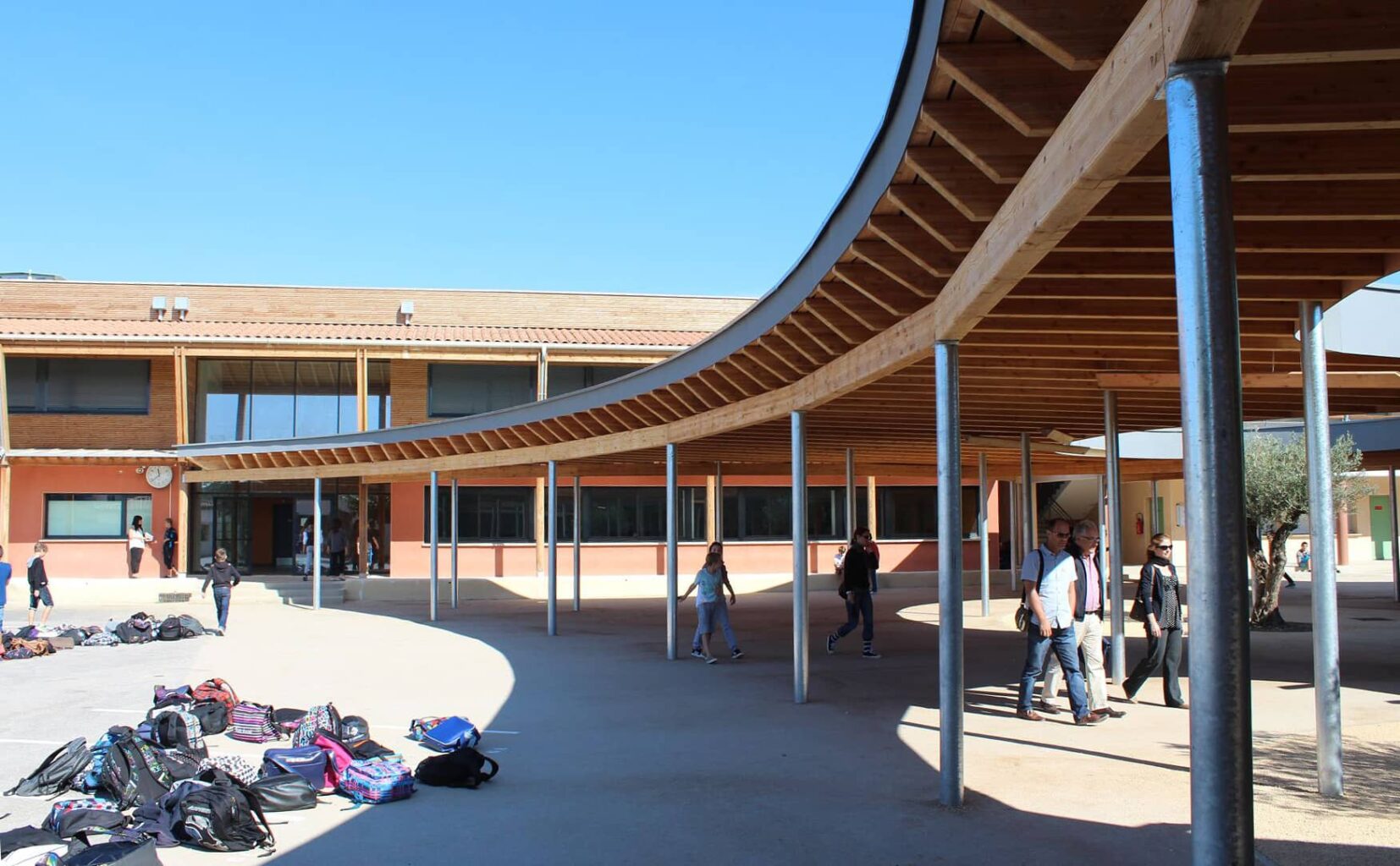 restructuration et extension du collège frédéric mistral pérols 2