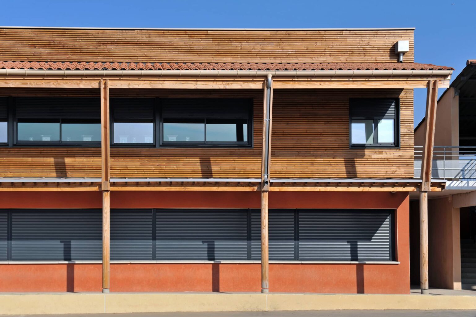 restructuration et extension du collège frédéric mistral pérols 4