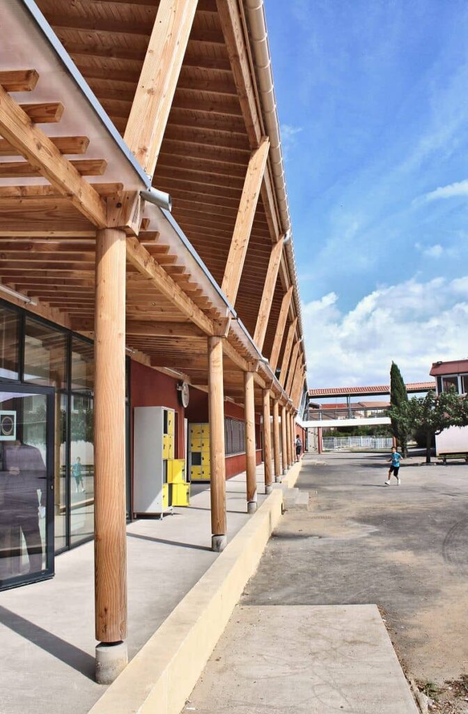 restructuration et extension du collège frédéric mistral pérols 5