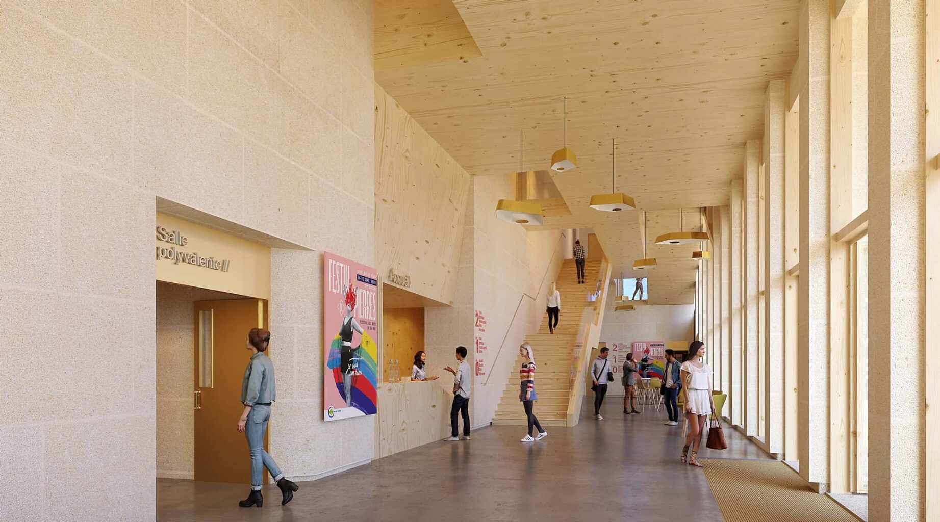 salle polyvalente et halle gymnique comple roque fraisse saint jean de védas 3