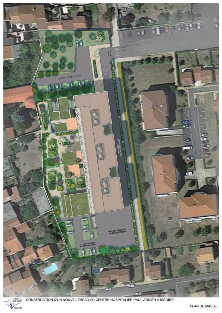 issoire plan de masse