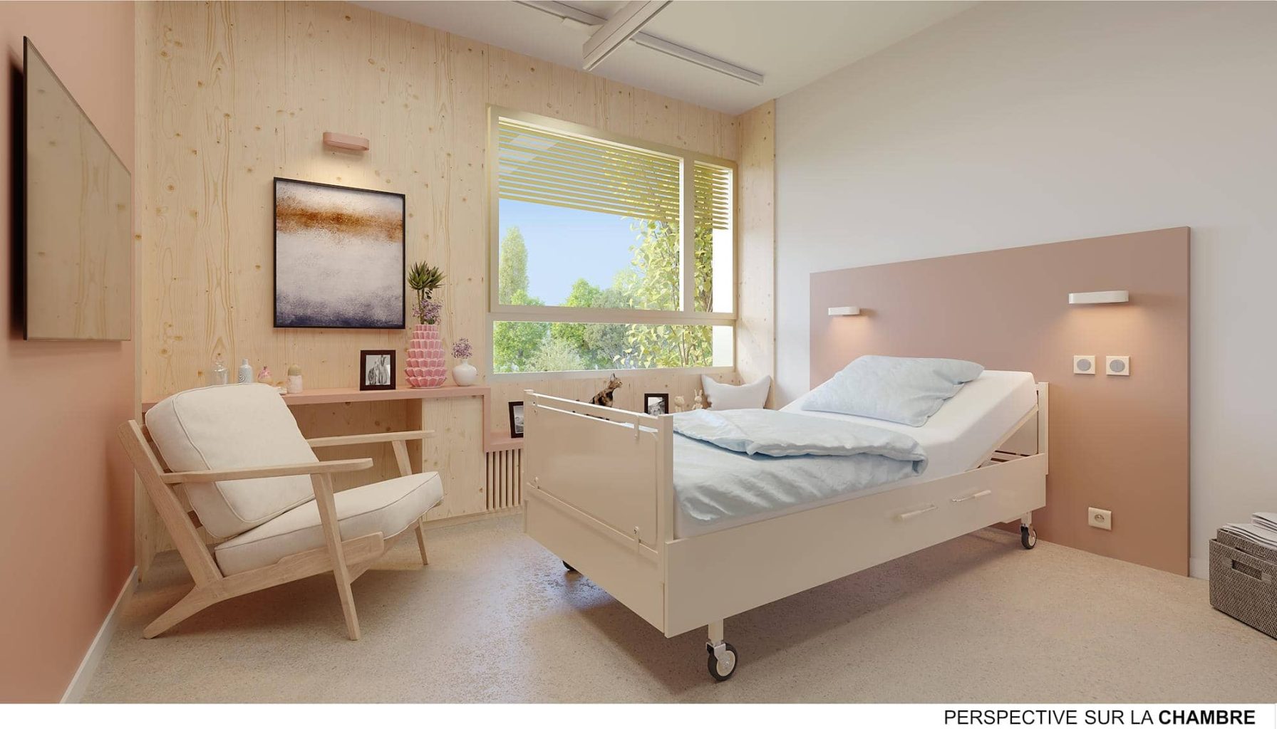perspective sur la chambre